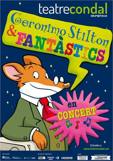 fantastics i Geronimo Stilton al condal