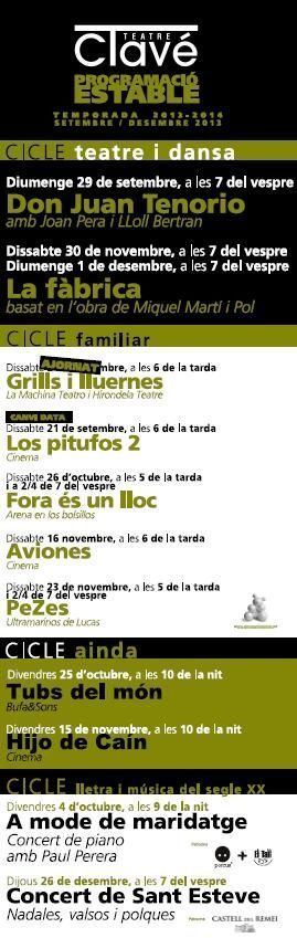 Clavé Programació estable