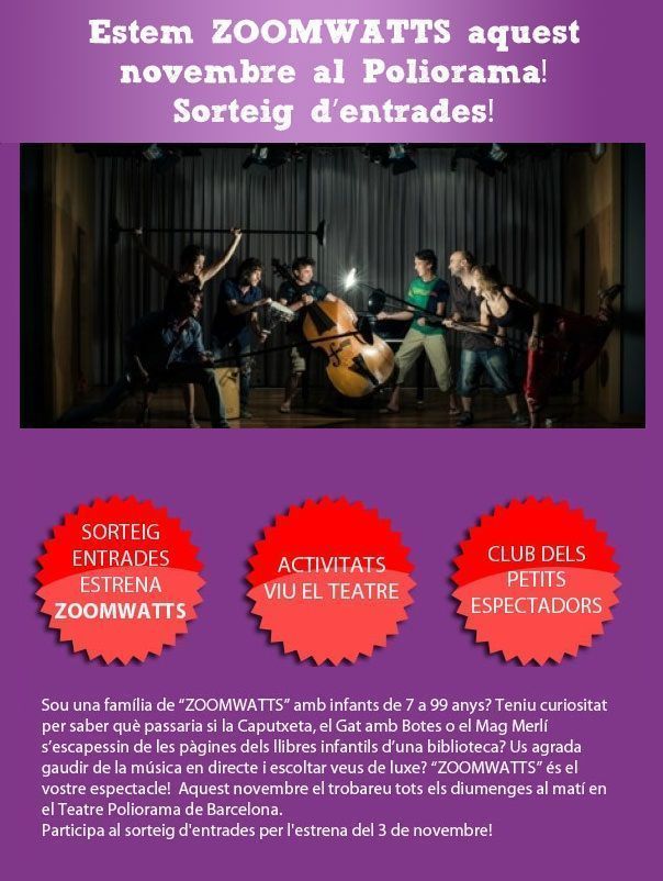 sorteig zoomwatts