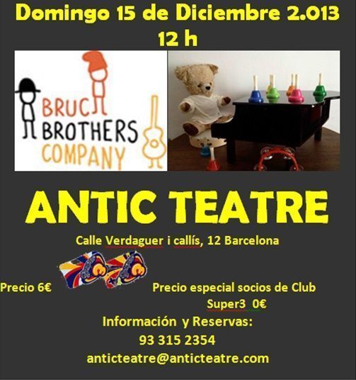 antic teatre diumenge 15 desembre