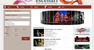 web Escenari - Diputació de Barcelona