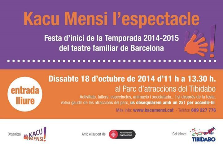 Kaku Mensi l'espectacle - Octubre 2014 - Tibidabo (bcn)