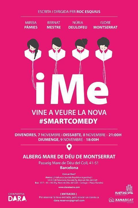 iMe - cia. dara - cartell novembre barcelona